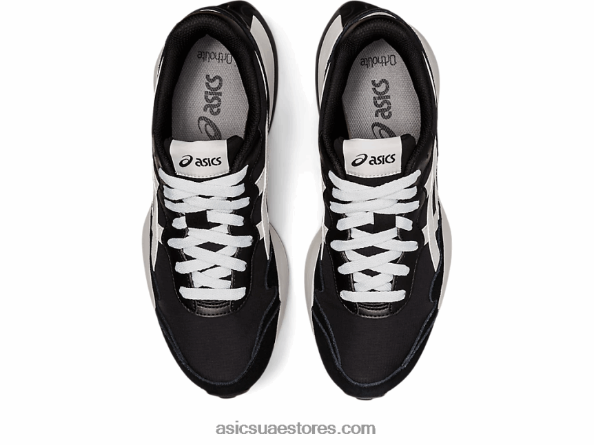 Asics أسود / رمادي جليدي عداء ببطء x81 2N24DJ1086