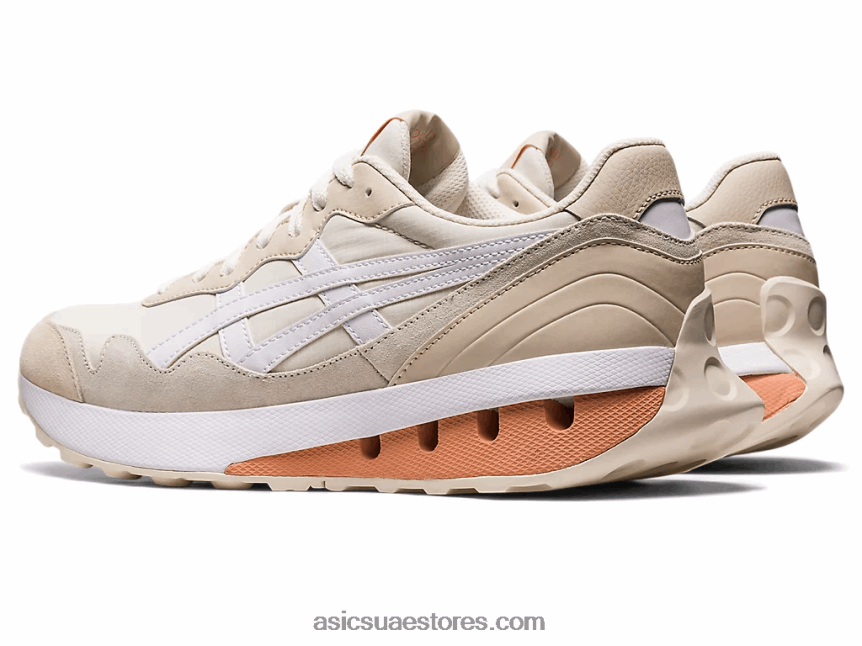 Asics كريم الأبيض عداء ببطء x81 2N24DJ631