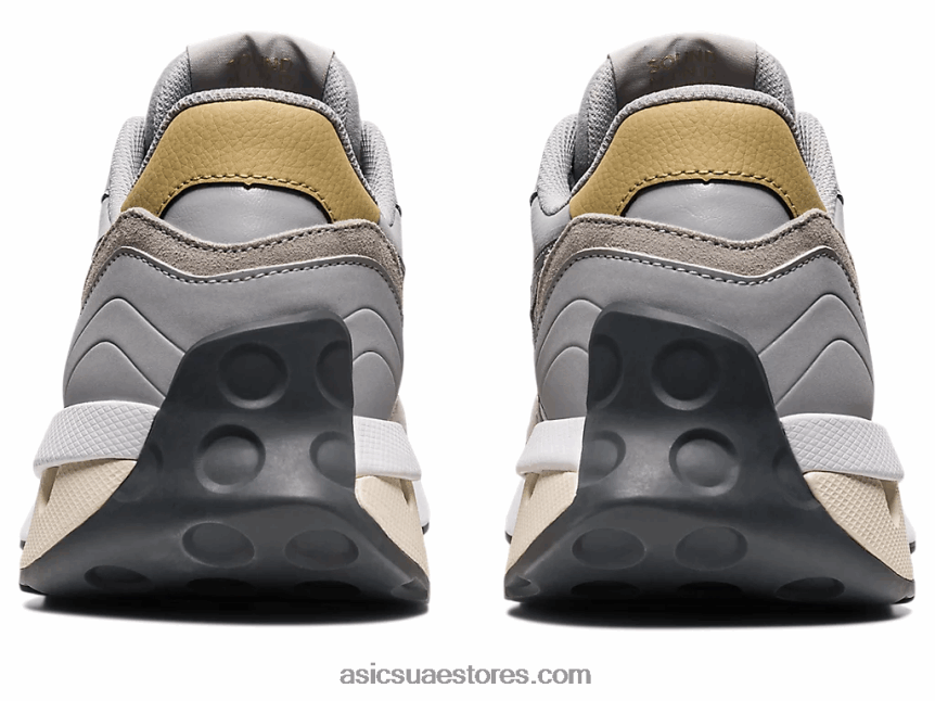 Asics رمادي بيدمونت / رمادي حجري عداء ببطء x81 2N24DJ633