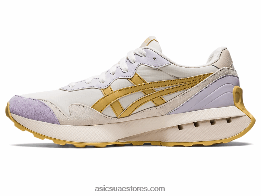 Asics كريم / بني معدني عداء ببطء x81 2N24DJ644