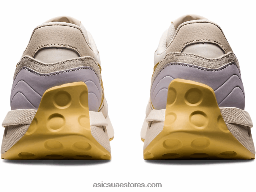 Asics كريم / بني معدني عداء ببطء x81 2N24DJ644