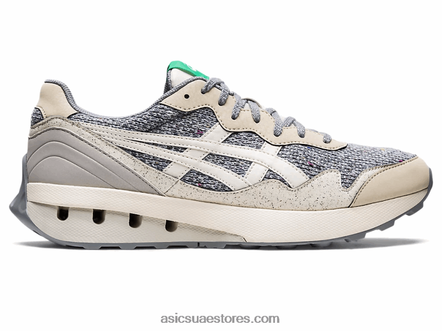 Asics المحار الرمادي / كريم عداء ببطء x81 2N24DJ903
