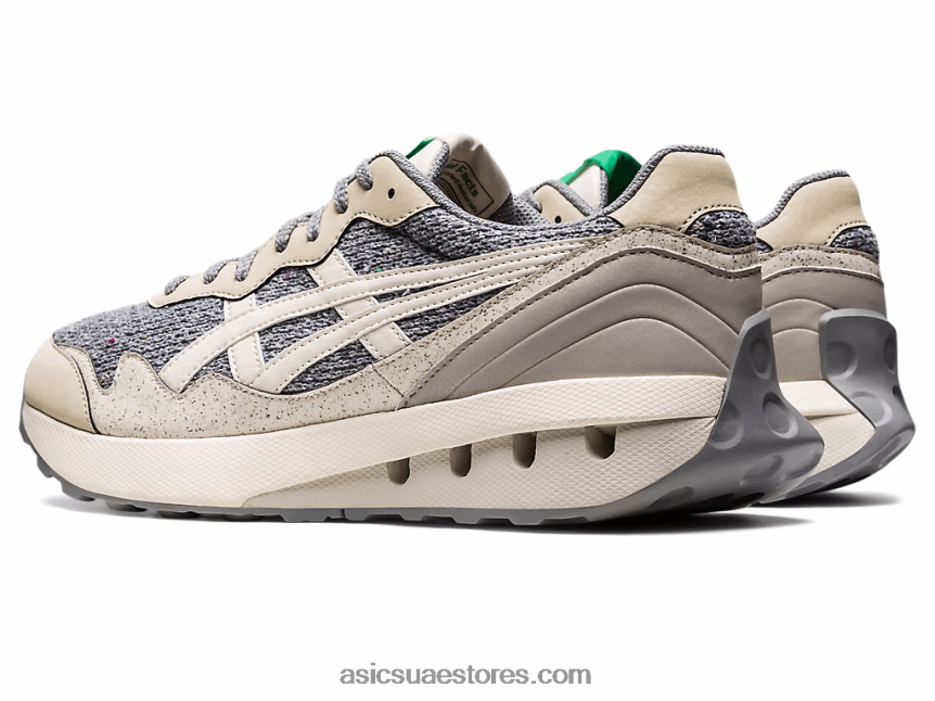 Asics المحار الرمادي / كريم عداء ببطء x81 2N24DJ903