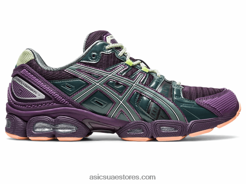 Asics الباذنجان / إكليل الغار ميت الدماغ x هلام نيمبوس 9 2N24DJ154