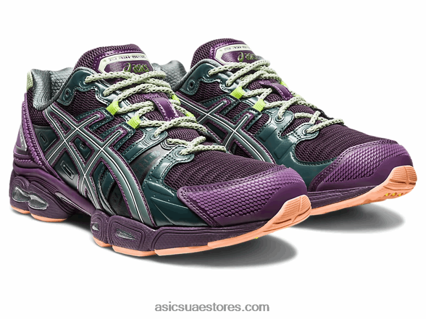 Asics الباذنجان / إكليل الغار ميت الدماغ x هلام نيمبوس 9 2N24DJ154