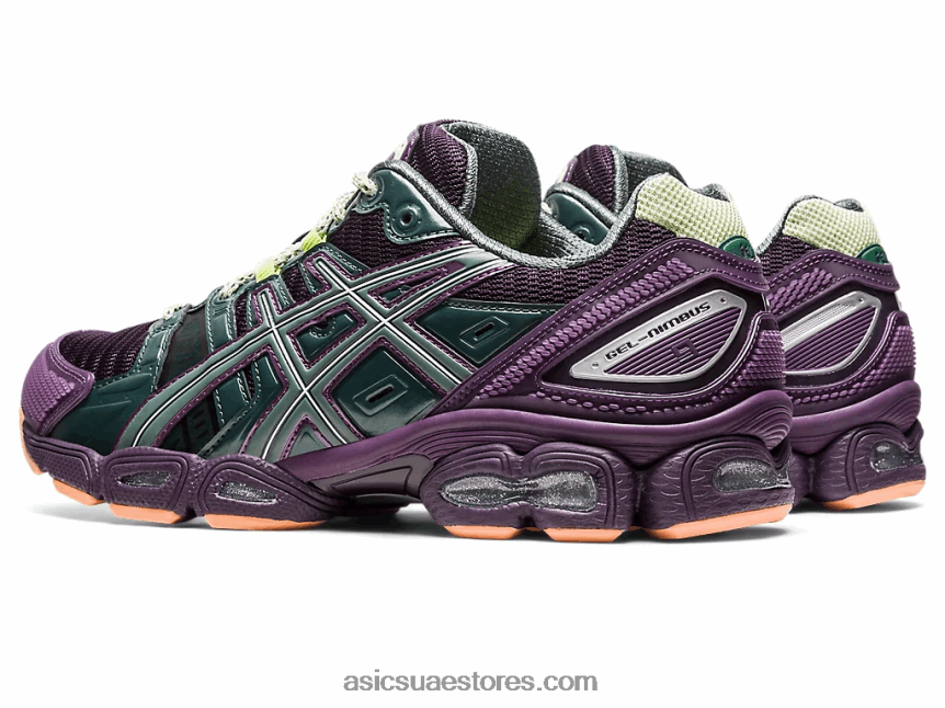 Asics الباذنجان / إكليل الغار ميت الدماغ x هلام نيمبوس 9 2N24DJ154