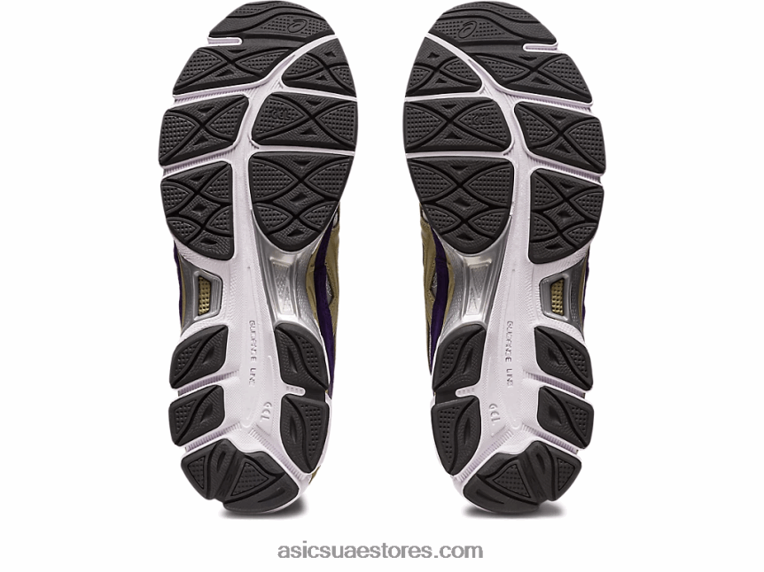 Asics الفضة الخالصة / العنب القوطي مستيقظا في نيويورك x gel-nyc 2N24DJ307