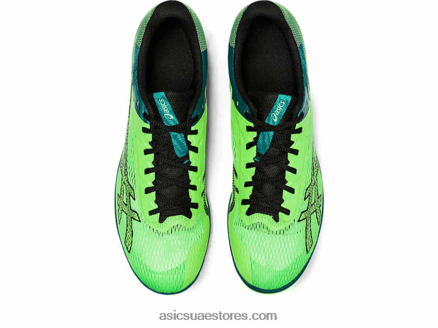 Asics أبو بريص أخضر / أسود عودة xc 2N24DJ681