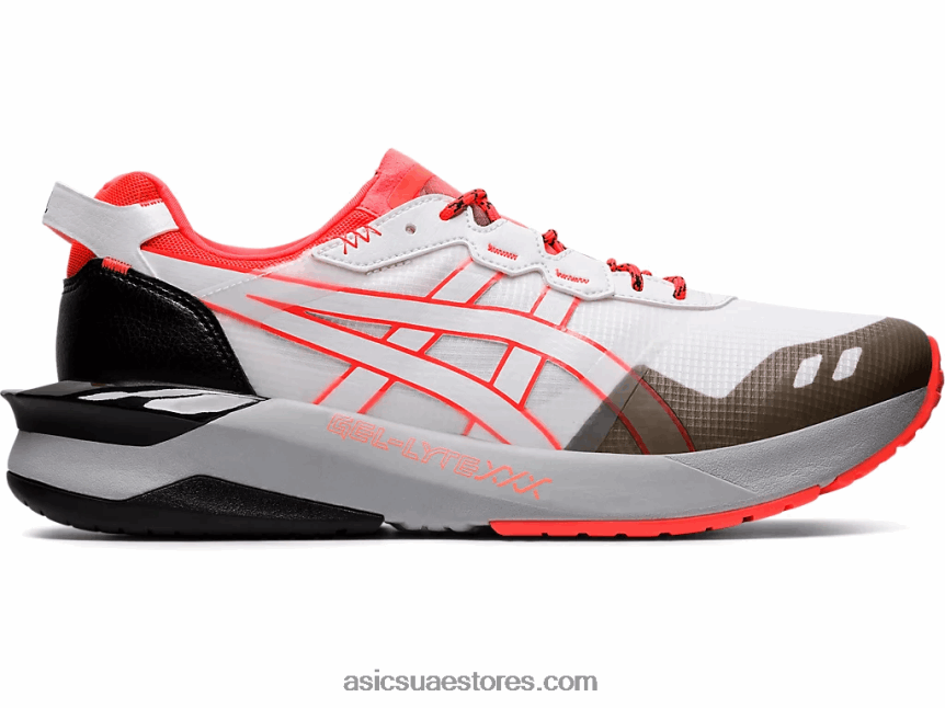 Asics أبيض / فلاش المرجان هلام لايت xxx 2N24DJ2092