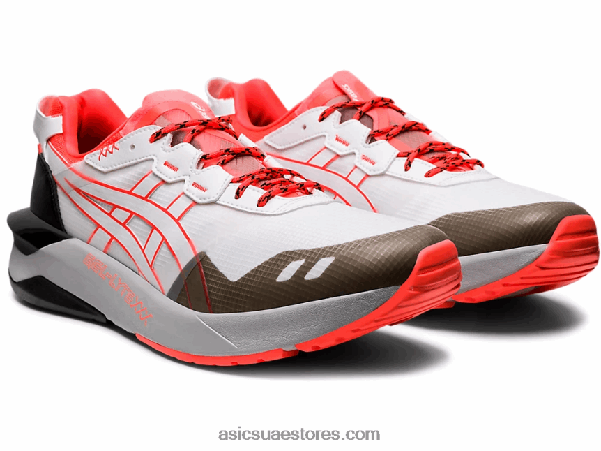 Asics أبيض / فلاش المرجان هلام لايت xxx 2N24DJ2092