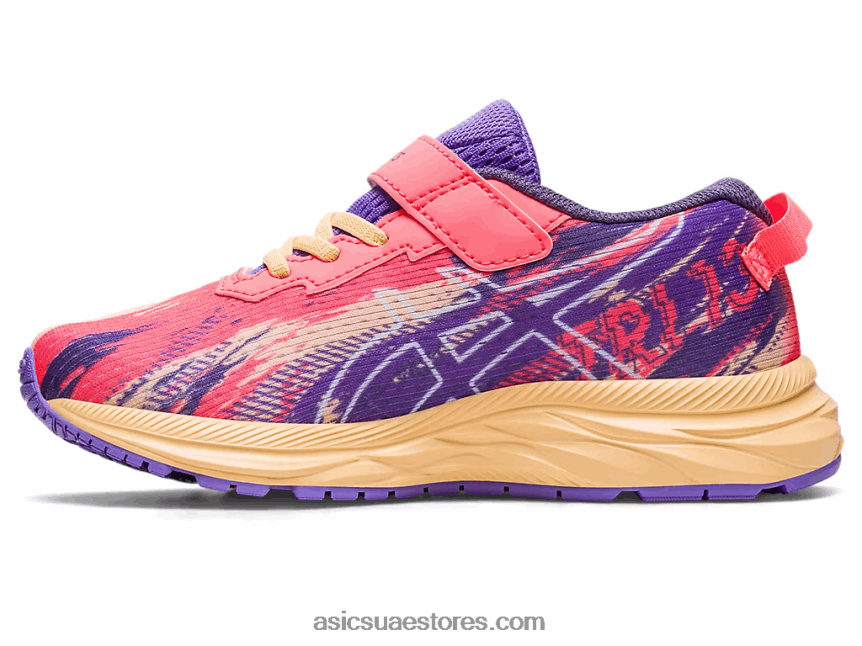 Asics اشتعلت النيران في المرجان / الأبيض مرحلة ما قبل نوسا ثلاثي 13 ما قبل المدرسة 2N24DJ4279