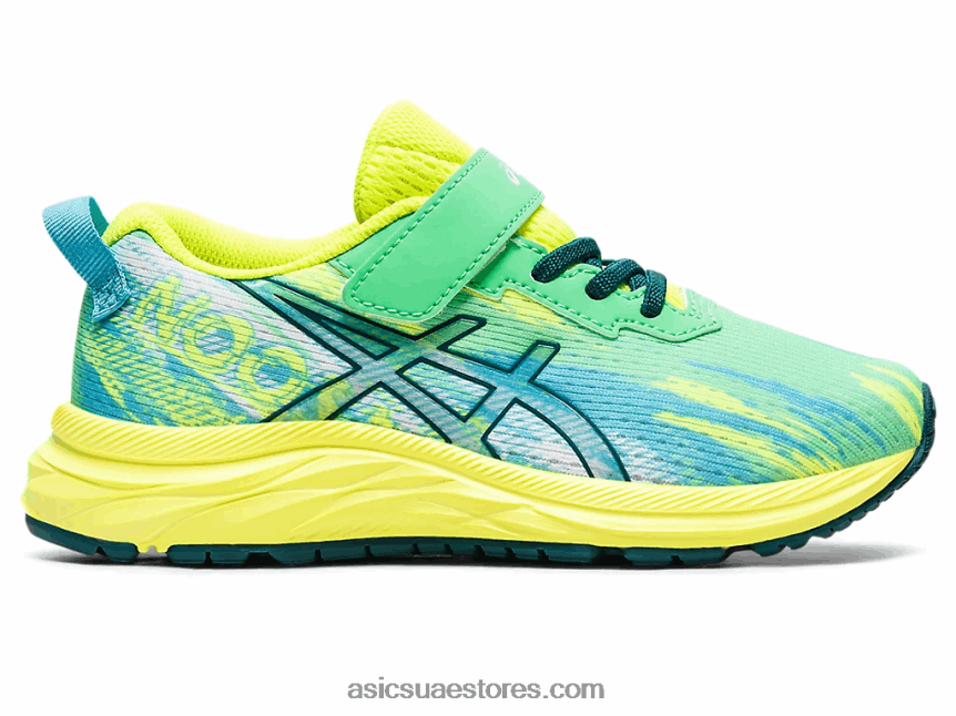 Asics ورقة جديدة / الصنوبر المخملي مرحلة ما قبل نوسا ثلاثي 13 ما قبل المدرسة 2N24DJ4331