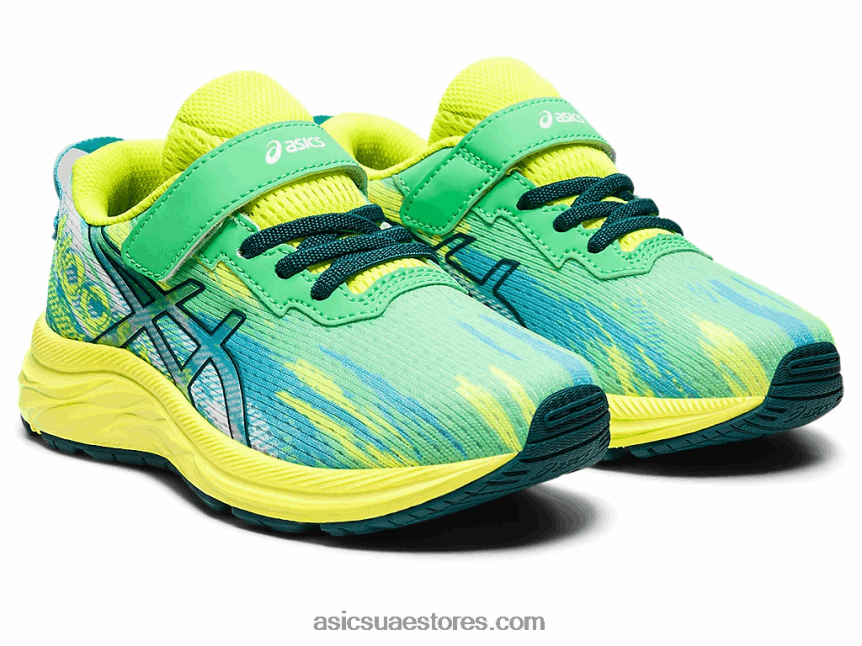 Asics ورقة جديدة / الصنوبر المخملي مرحلة ما قبل نوسا ثلاثي 13 ما قبل المدرسة 2N24DJ4331