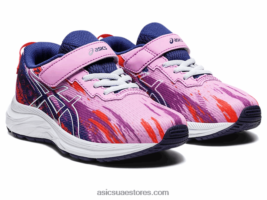 Asics توهج الخزامى / السماء الناعمة مرحلة ما قبل نوسا ثلاثي 13 ما قبل المدرسة 2N24DJ4346