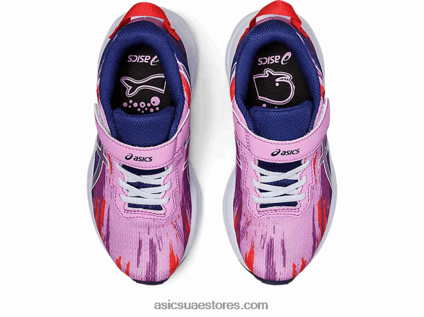 Asics توهج الخزامى / السماء الناعمة مرحلة ما قبل نوسا ثلاثي 13 ما قبل المدرسة 2N24DJ4346