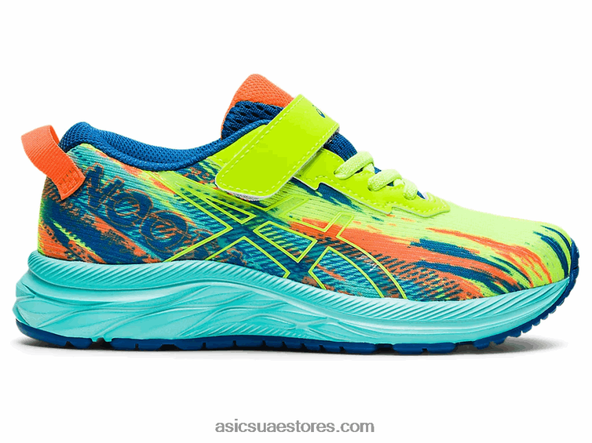 Asics الخطر الأخضر مرحلة ما قبل نوسا ثلاثي 13 ما قبل المدرسة 2N24DJ4421