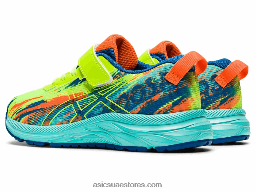 Asics الخطر الأخضر مرحلة ما قبل نوسا ثلاثي 13 ما قبل المدرسة 2N24DJ4421