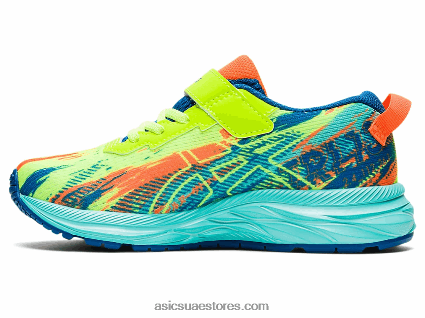Asics الخطر الأخضر مرحلة ما قبل نوسا ثلاثي 13 ما قبل المدرسة 2N24DJ4421
