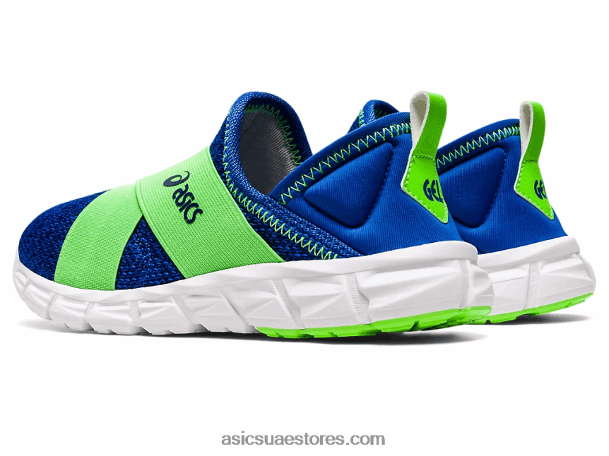 Asics وهم أزرق / أبو بريص أخضر مرحلة ما قبل المدرسة 2N24DJ4437