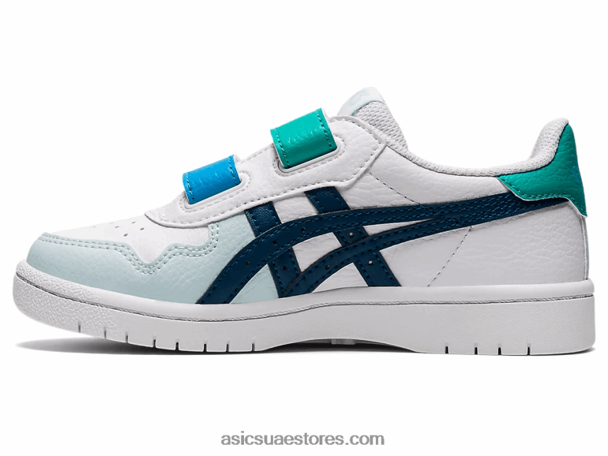 Asics أبيض / ماكو أزرق حضانة اليابان 2N24DJ4540