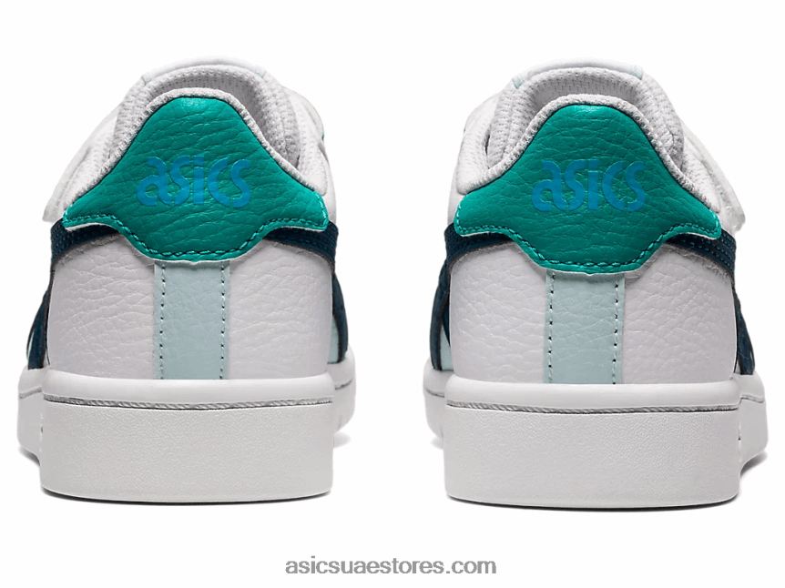 Asics أبيض / ماكو أزرق حضانة اليابان 2N24DJ4540