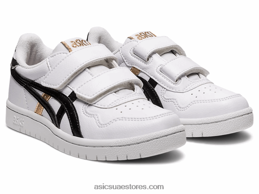Asics أبيض أسود حضانة اليابان 2N24DJ4543