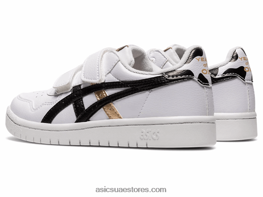 Asics أبيض أسود حضانة اليابان 2N24DJ4543