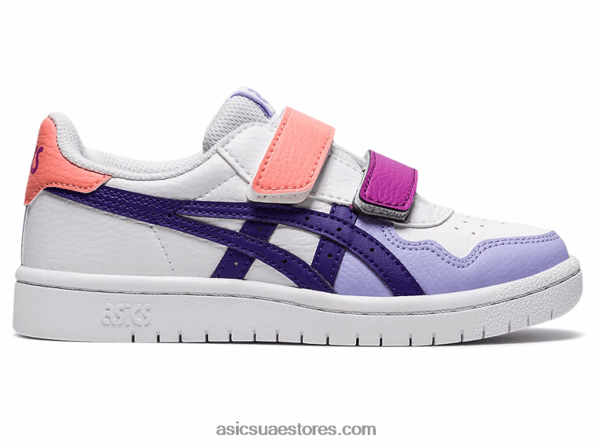 Asics أبيض / أرجواني نبلاء حضانة اليابان 2N24DJ4544