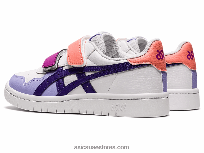 Asics أبيض / أرجواني نبلاء حضانة اليابان 2N24DJ4544