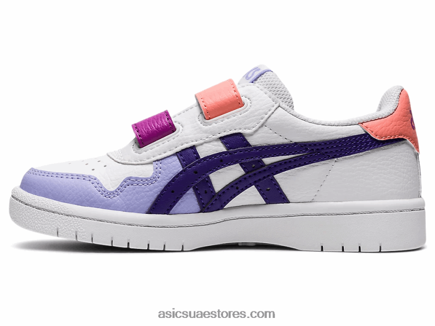 Asics أبيض / أرجواني نبلاء حضانة اليابان 2N24DJ4544