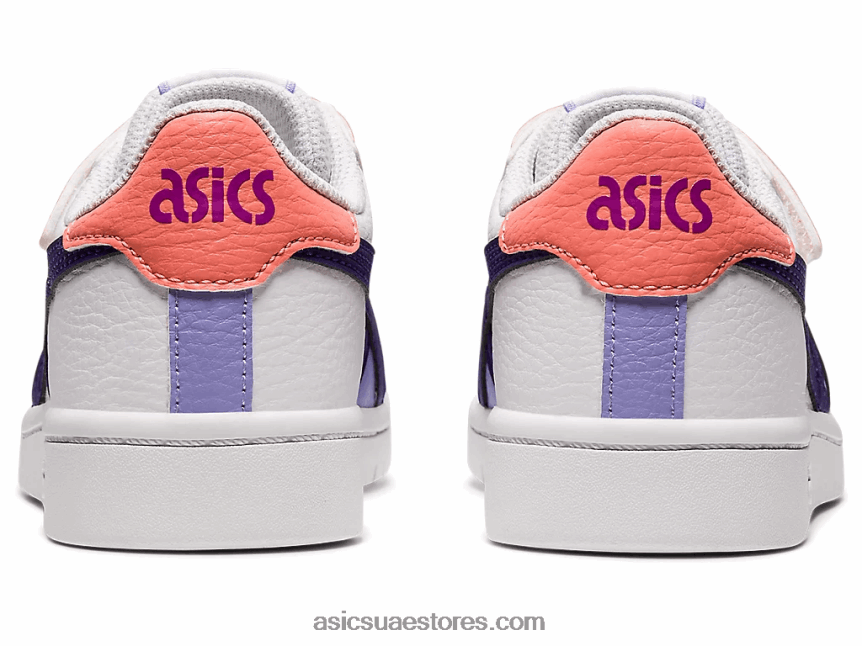 Asics أبيض / أرجواني نبلاء حضانة اليابان 2N24DJ4544