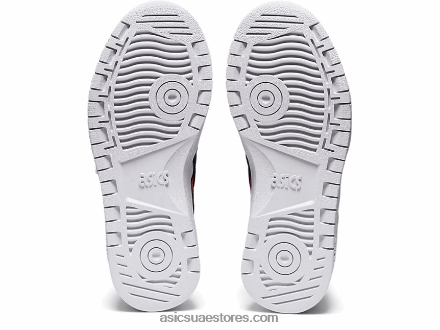 Asics أبيض / أحمر كلاسيكي حضانة اليابان 2N24DJ4559