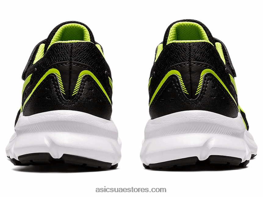 Asics أسود / أخضر خطر هزة 3 روضة 2N24DJ4529