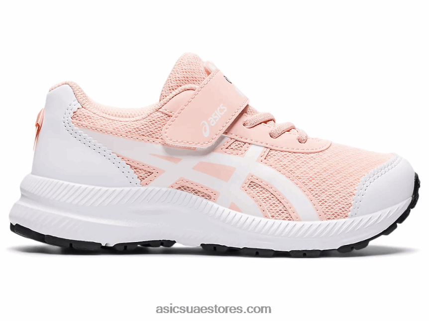 Asics نسيم / أبيض تتعامل مع 7 روضة أطفال 2N24DJ4487