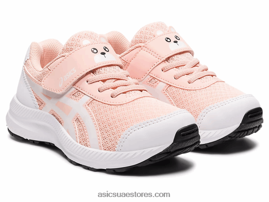 Asics نسيم / أبيض تتعامل مع 7 روضة أطفال 2N24DJ4487