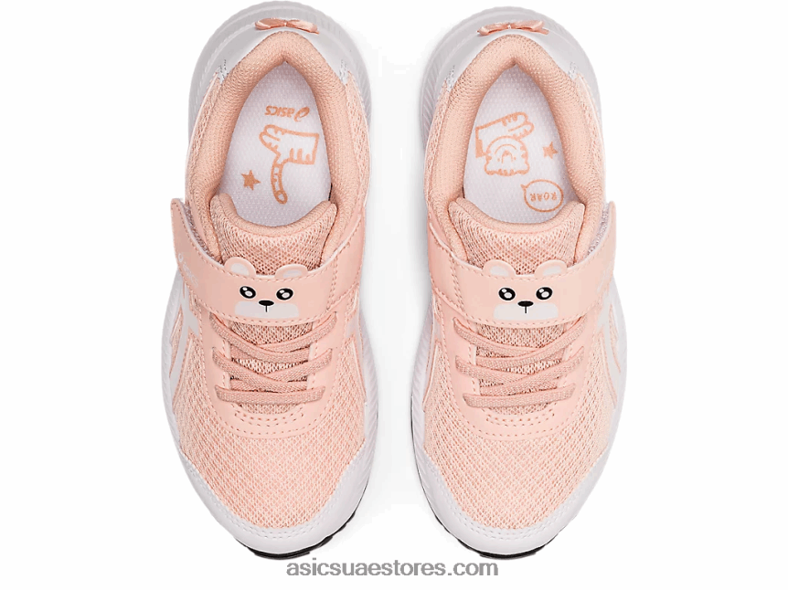 Asics نسيم / أبيض تتعامل مع 7 روضة أطفال 2N24DJ4487