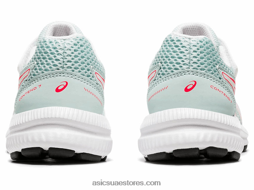Asics الملاك أكوا / أبيض تتعامل مع 7 روضة أطفال 2N24DJ4546