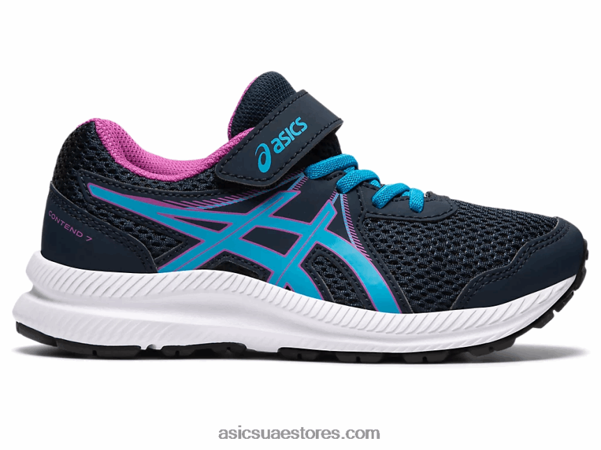 Asics الأزرق الفرنسي / أكوا الرقمية تتعامل مع 7 روضة أطفال 2N24DJ4549