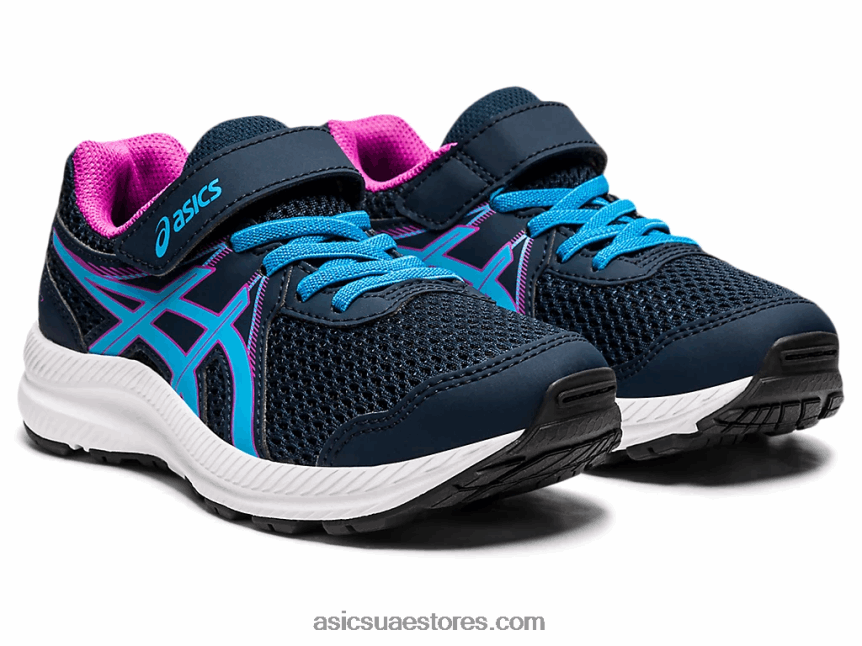 Asics الأزرق الفرنسي / أكوا الرقمية تتعامل مع 7 روضة أطفال 2N24DJ4549