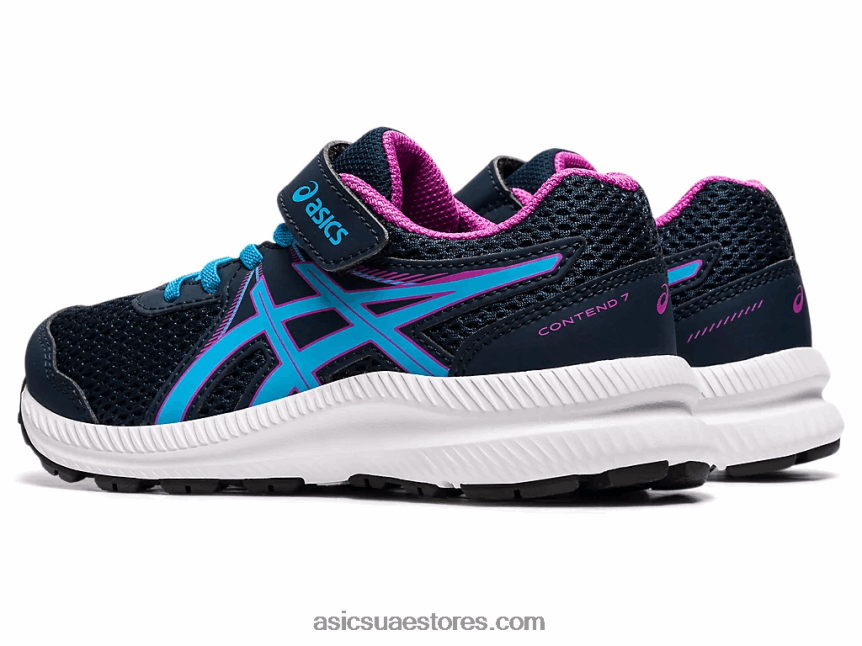 Asics الأزرق الفرنسي / أكوا الرقمية تتعامل مع 7 روضة أطفال 2N24DJ4549