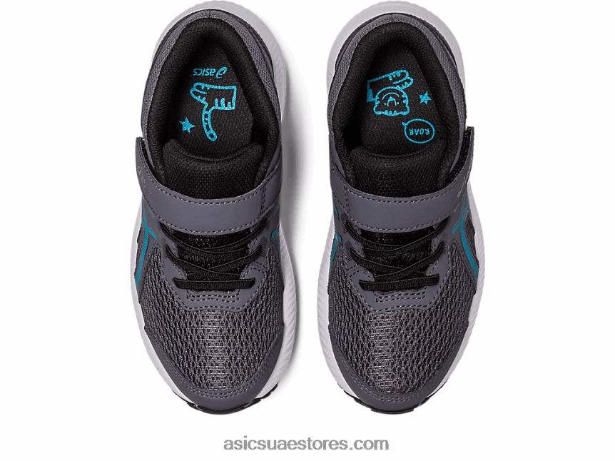 Asics الناقل الرمادي / الجزيرة الزرقاء تتعامل مع 8 مرحلة ما قبل المدرسة 2N24DJ4241