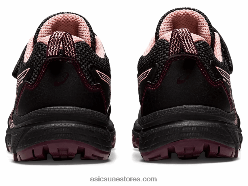 Asics أسود / المريخ العميق مرحلة ما قبل المدرسة 8 مرحلة ما قبل المدرسة 2N24DJ4379