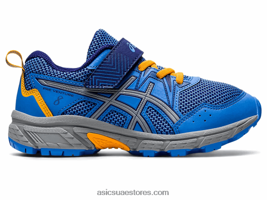 Asics الساحل الأزرق / الغوص الأزرق مرحلة ما قبل المدرسة 8 مرحلة ما قبل المدرسة 2N24DJ4382
