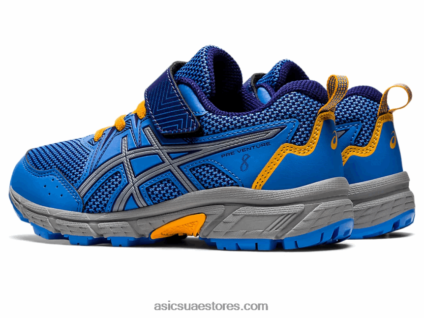 Asics الساحل الأزرق / الغوص الأزرق مرحلة ما قبل المدرسة 8 مرحلة ما قبل المدرسة 2N24DJ4382