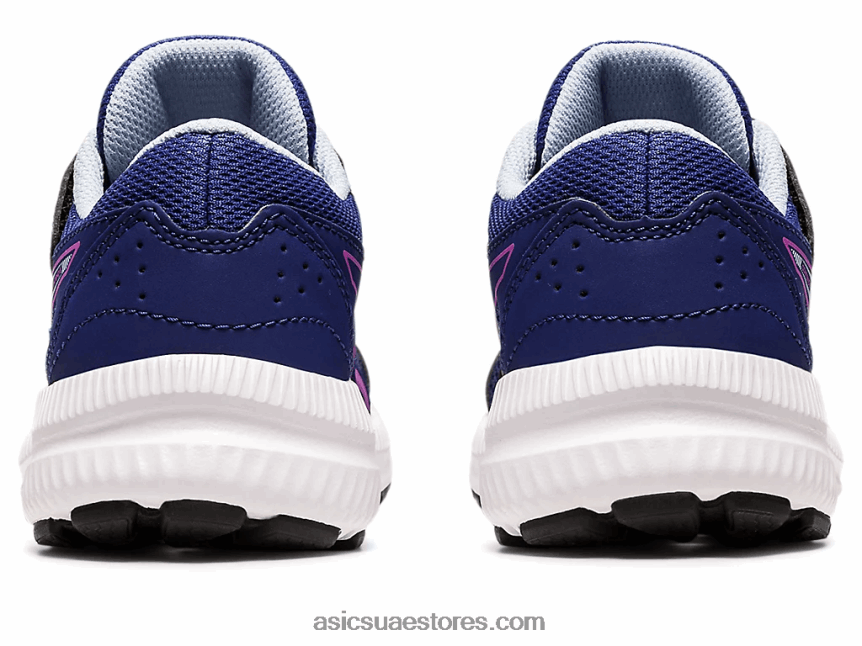 Asics الغوص الأزرق / الأوركيد تتعامل مع 8 مرحلة ما قبل المدرسة 2N24DJ4396