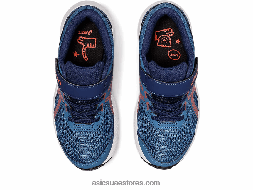 Asics الطماطم اللازوردية / الكرز تتعامل مع 8 مرحلة ما قبل المدرسة 2N24DJ4398