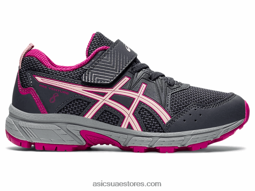 Asics رمادي الناقل / نسيم مرحلة ما قبل المدرسة 8 مرحلة ما قبل المدرسة 2N24DJ4481