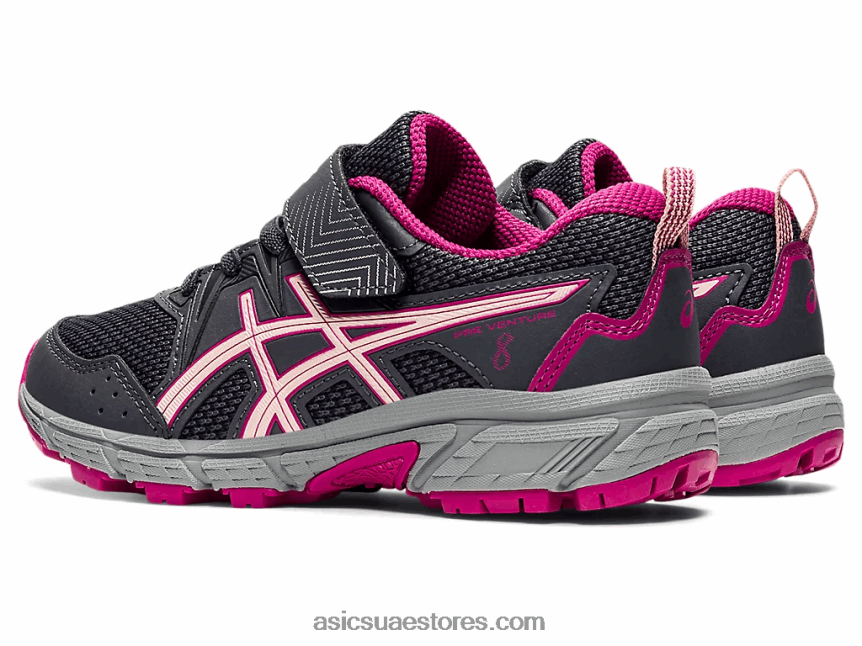 Asics رمادي الناقل / نسيم مرحلة ما قبل المدرسة 8 مرحلة ما قبل المدرسة 2N24DJ4481