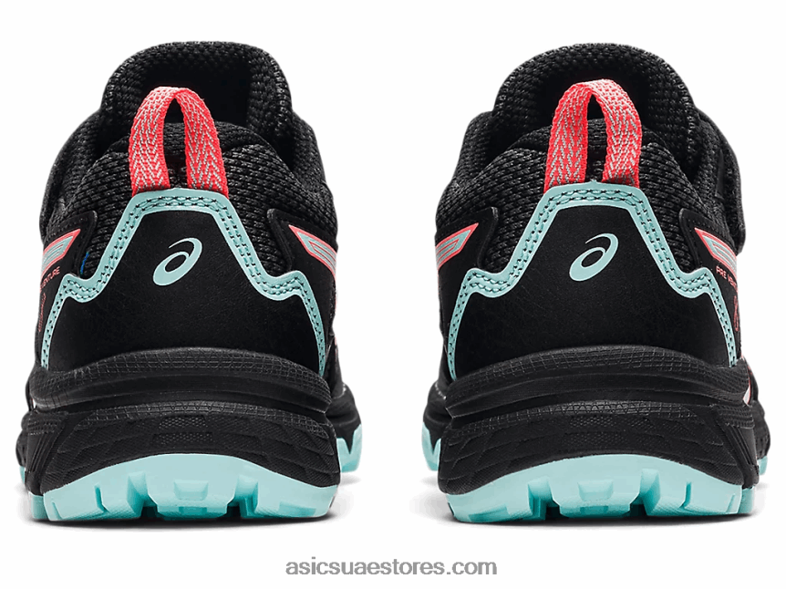 Asics أسود / أزرق واضح مرحلة ما قبل المدرسة 8 مرحلة ما قبل المدرسة 2N24DJ4501