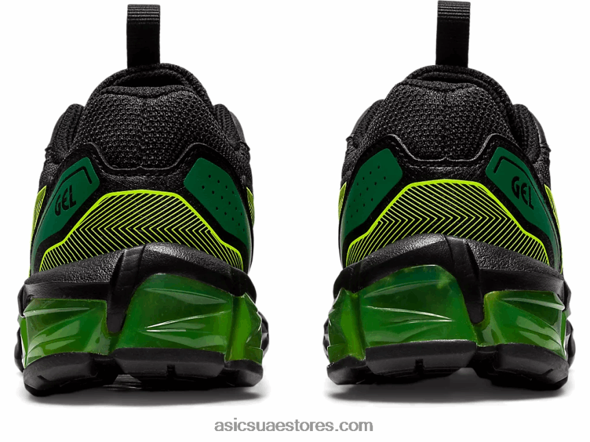 Asics أسود / أصفر أمان جيل-كوانتوم 90 3 روضة 2N24DJ4355